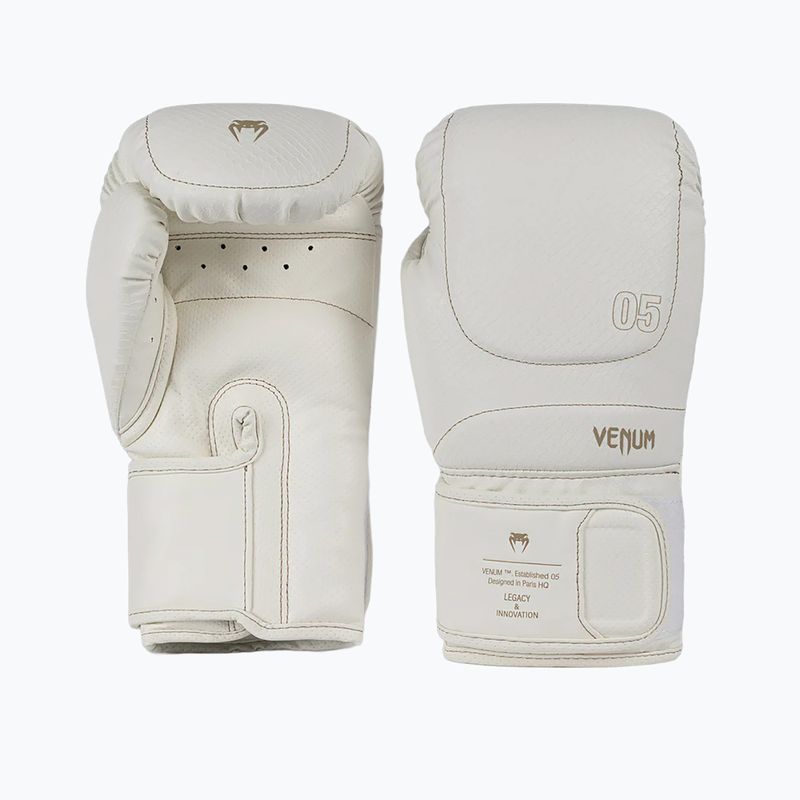 Боксерські рукавички Venum Impact Evo Scales Boxing ivory