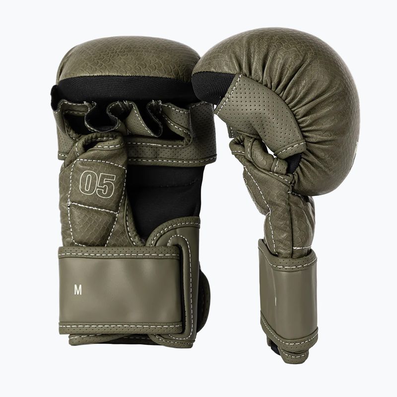 Рукавички для спарингу MMA Venum Impact Evo Scales MMA army green 2