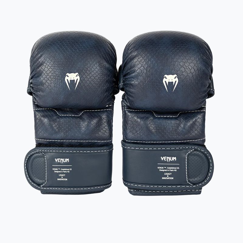 Спаринг-рукавички MMA Venum Impact Evo Scales MMA midnight blue