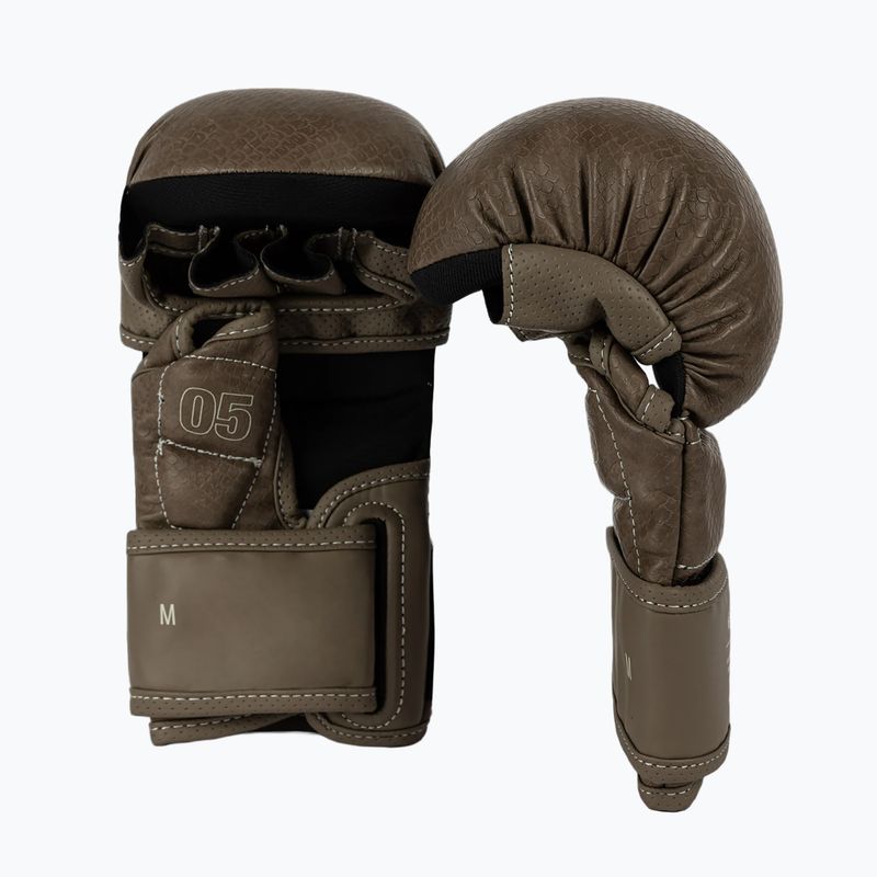 Рукавиці спарингові MMA Venum Impact Evo Scales MMA brown 4