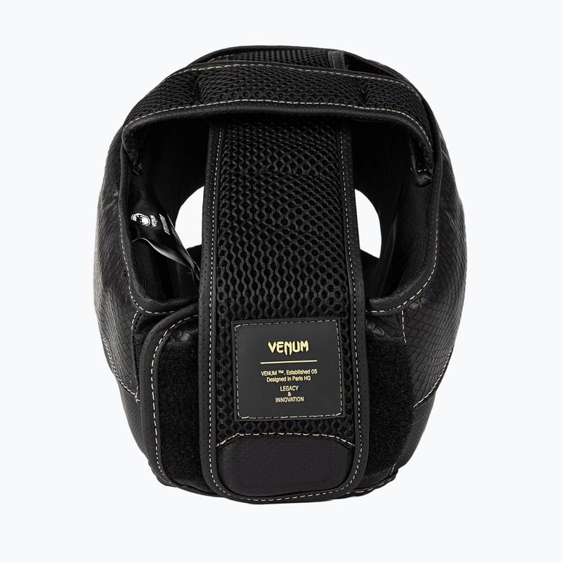 Боксерський шолом Venum Impact Evo Scales Headgear black 2