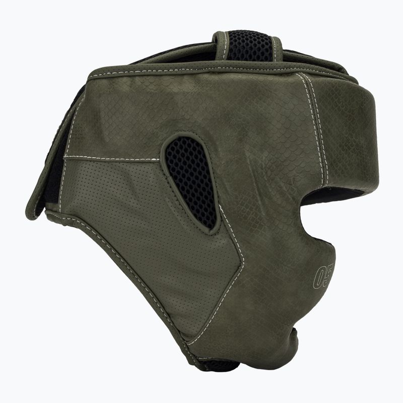 Шолом боксерський Venum Impact Evo Scales Headgear army green 2