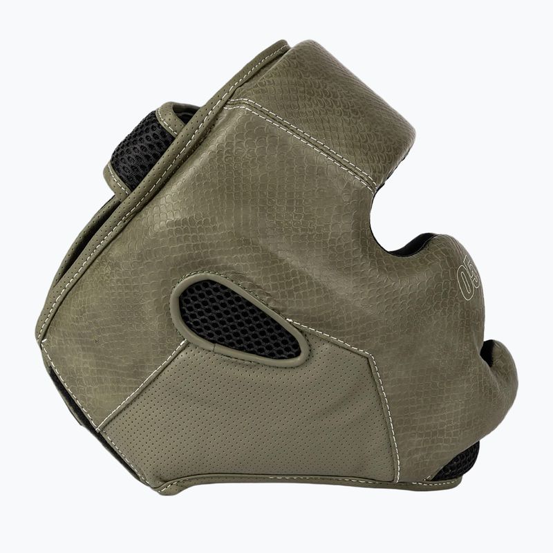 Боксерський шолом Venum Impact Evo Scales Headgear army green 3