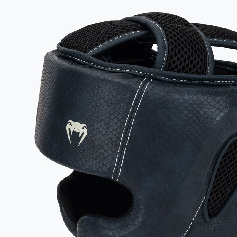 Шолом боксерський Venum Impact Evo Scales Headgear midnight blue 4