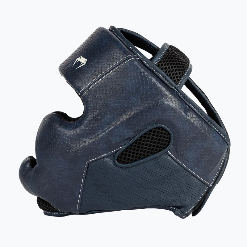 Боксерський шолом Venum Impact Evo Scales Headgear midnight blue 4