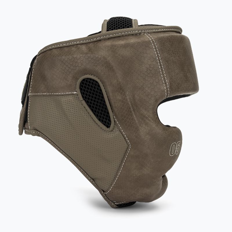 Шолом боксерський Venum Impact Evo Scales Headgear brown 2