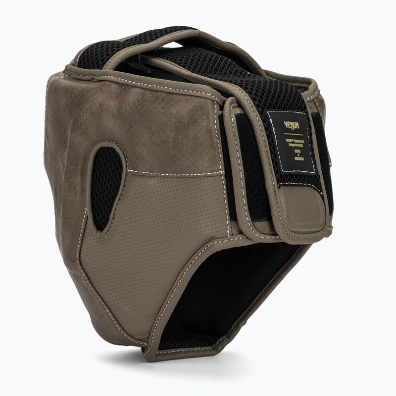 Шолом боксерський Venum Impact Evo Scales Headgear brown 3