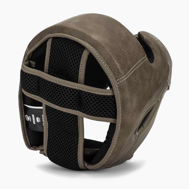 Шолом боксерський Venum Impact Evo Scales Headgear brown 6