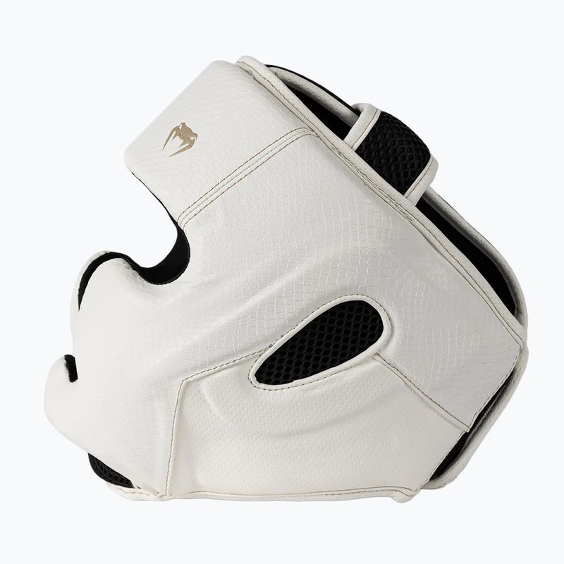 Шолом боксерський Venum Impact Evo Scales Headgear ivory 4