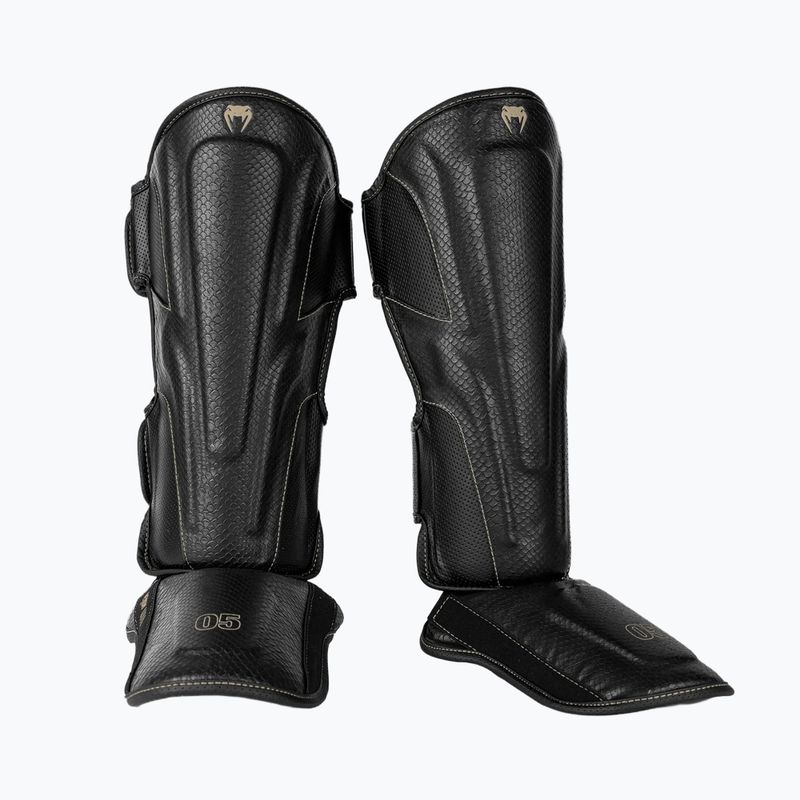 Захист для гомілок та стоп Venum Impact Evo Scales Shinguards black 2