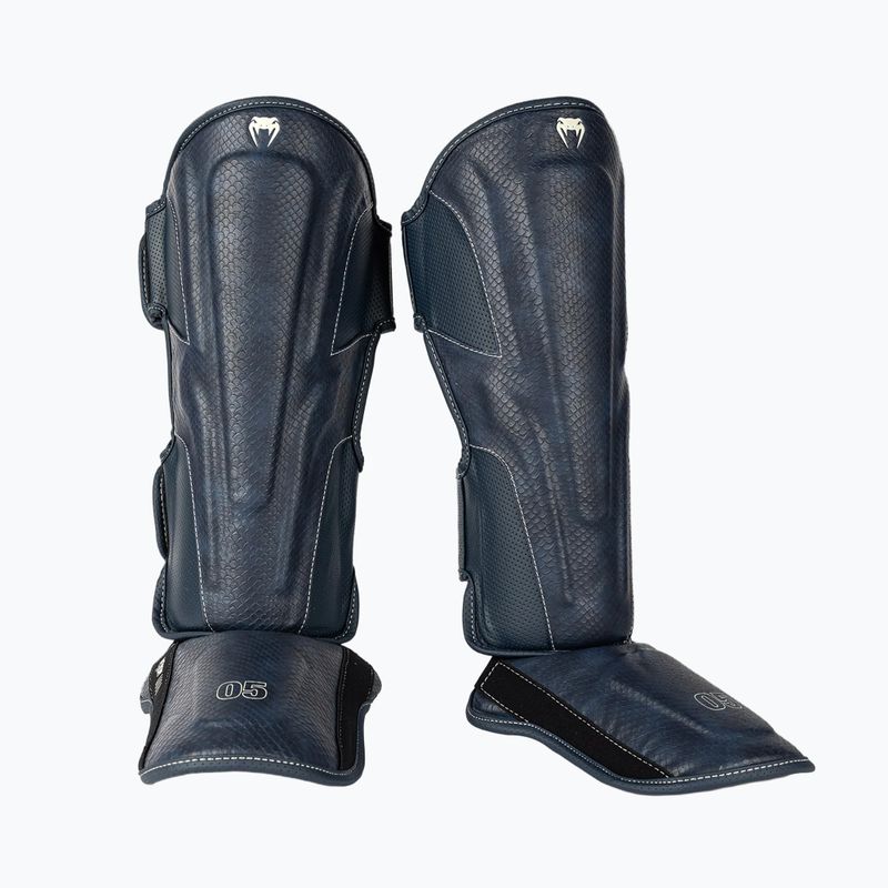 Захист для гомілок та стоп Venum Impact Evo Scales Shinguards midnight blue 2
