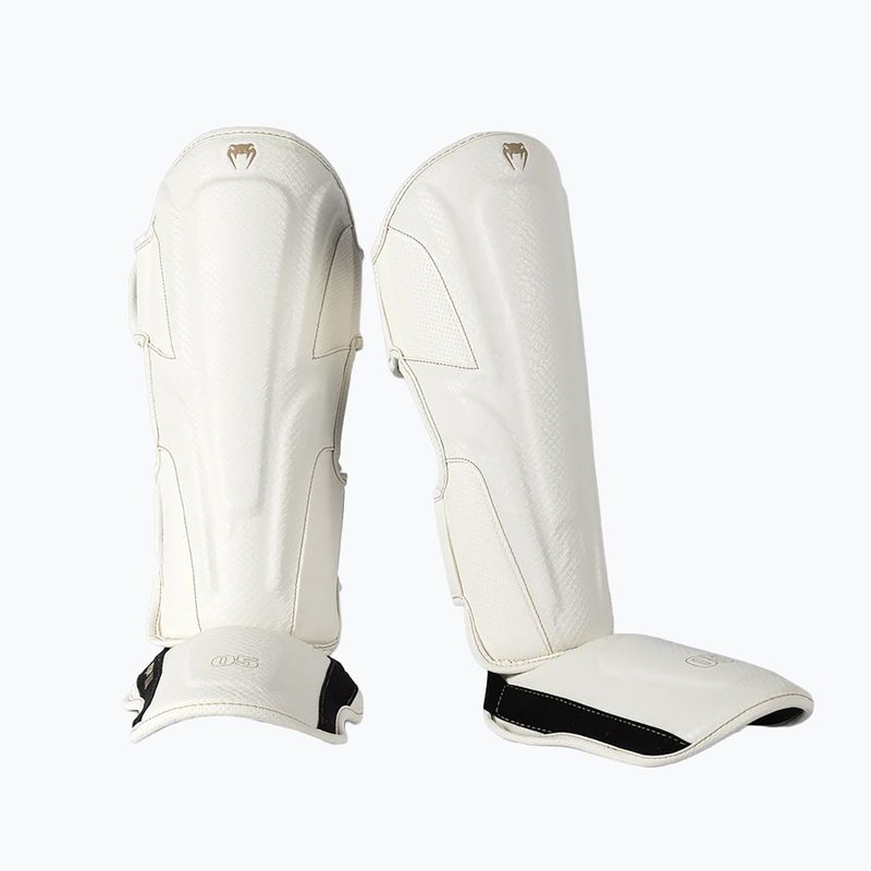 Захист для гомілок та стоп Venum Impact Evo Scales Shinguards ivory 2