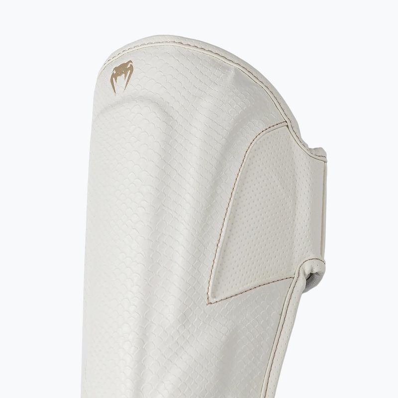 Захист для гомілок та стоп Venum Impact Evo Scales Shinguards ivory 3