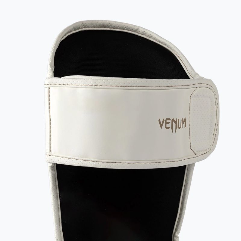 Захист для гомілок та стоп Venum Impact Evo Scales Shinguards ivory 4