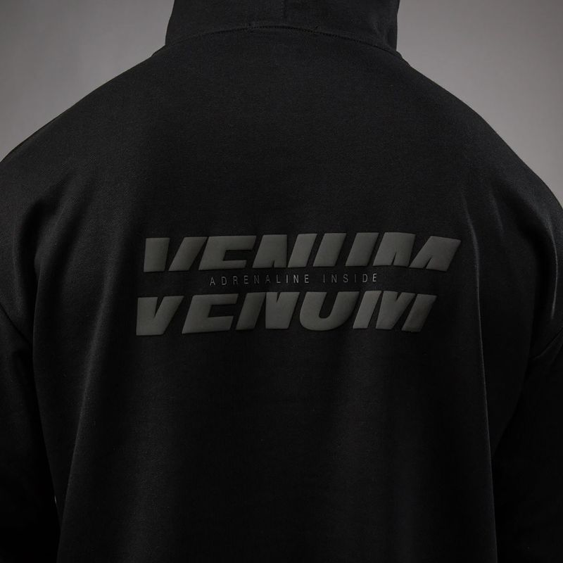 Чоловіча толстовка Venum Divide Hoodie чорна 5