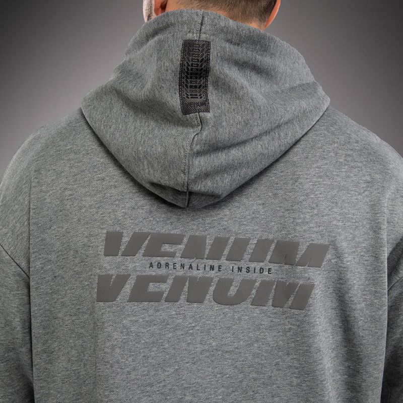 Чоловіча толстовка Venum Divide Hoodie heather grey 6