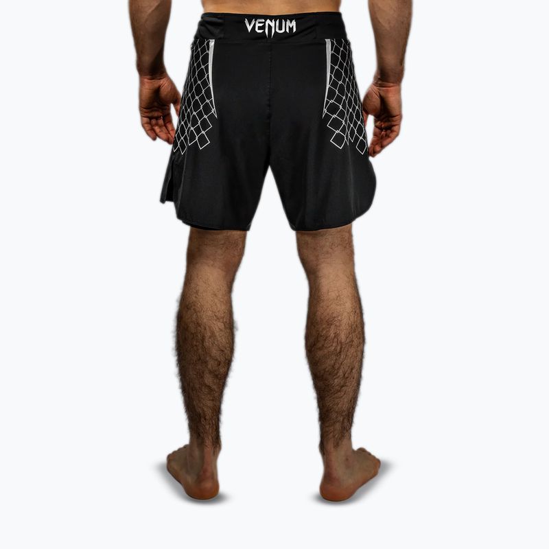 Шорти для тренувань чоловічі Venum X WOW FC black/silver grey 3