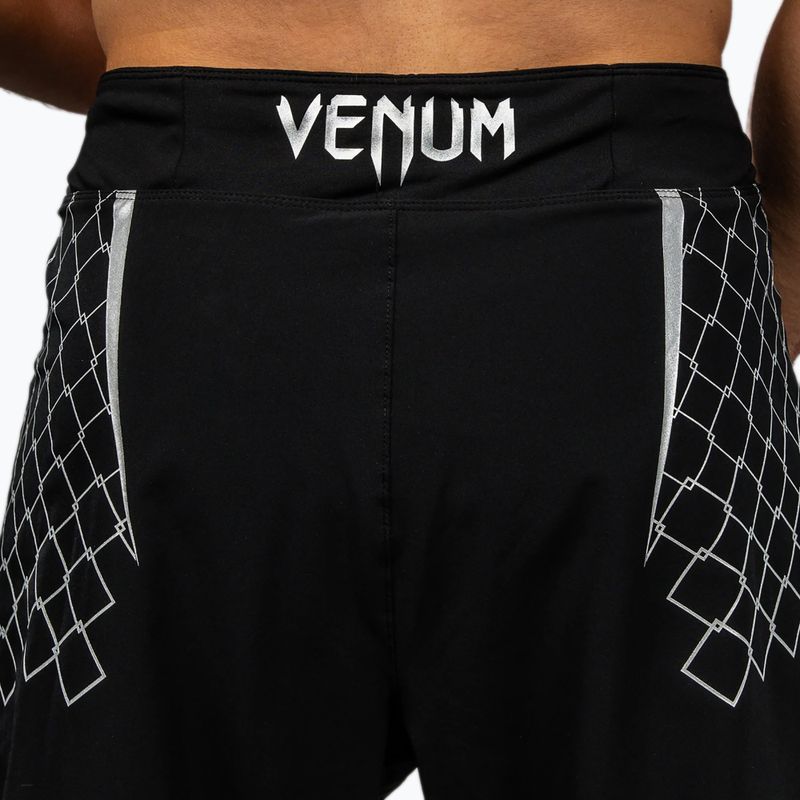 Шорти для тренувань чоловічі Venum X WOW FC black/silver grey 7