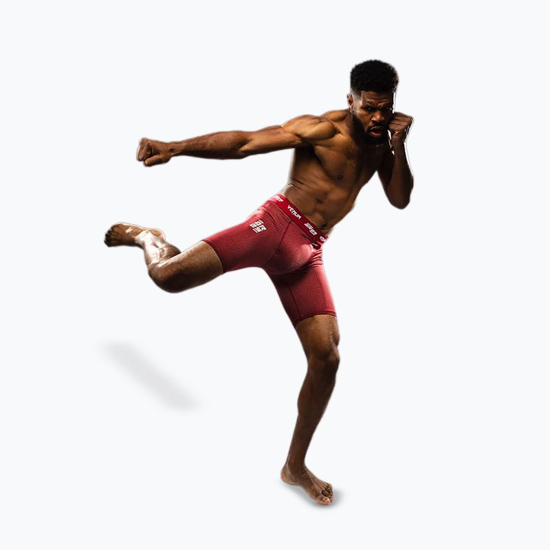 Шорти для тренувань чоловічі Venum X Ares 2.0 Vale Tudo burgundy 5