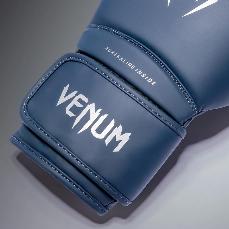 Боксерські рукавиці Venum Contender 1.5 midnight blue/ silver 4