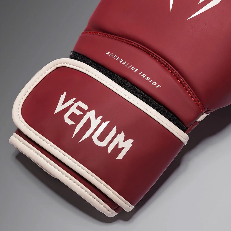 Боксерські рукавиці Venum Contender 1.5 burgundy/sand 4