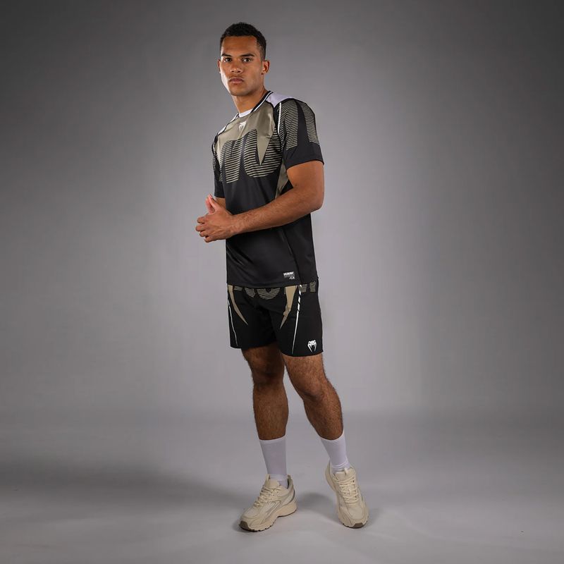 Футболка чоловіча Venum Adrenaline Dry-tech black/sand 2