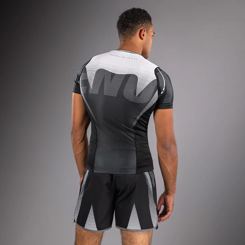 Рашгард чоловічий Venum Adrenaline Rashguard black/silver grey 3