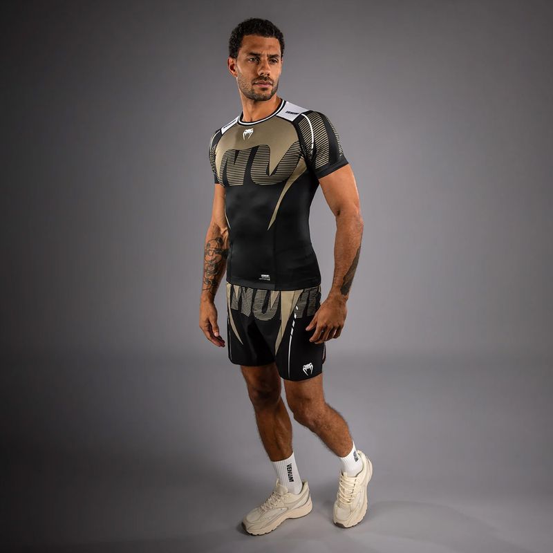 Рашгард чоловічий Venum Adrenaline Rashguard black/sand 2