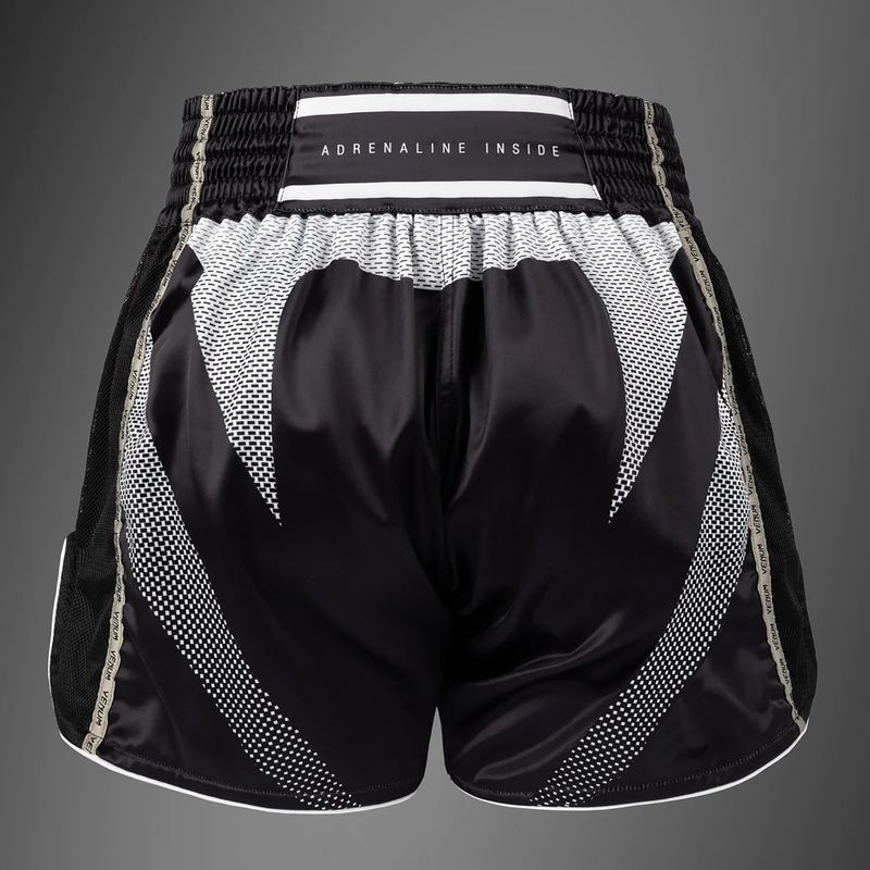Шорти для тренувань чоловічі Venum Adrenaline Muay Thai black/sand 3