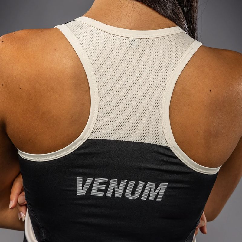 Футболка жіноча Venum Adrenaline Dry Tech Tank Top black/ivory 5