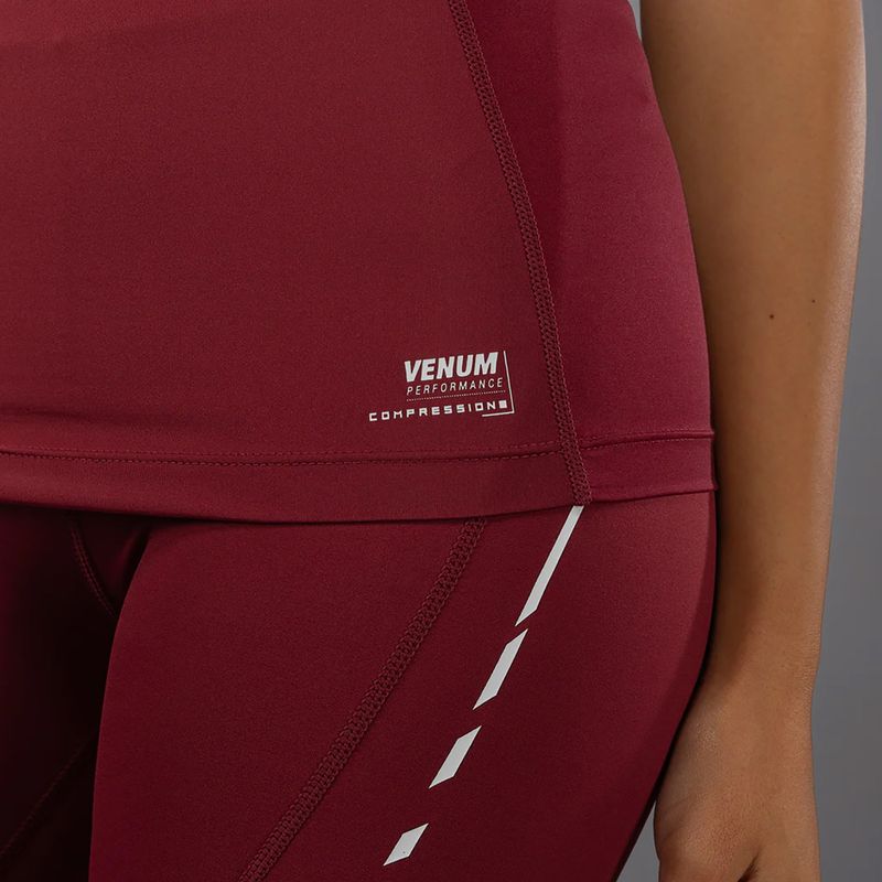 Футболка жіноча Venum Adrenaline Dry Tech Tank Top burgundy/pink 5