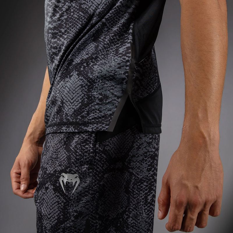 Футболка чоловіча Venum G-Fit Scales Dry-Tech black/charcoal grey 5