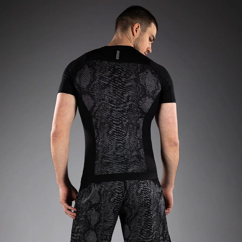 Рашгард чоловічий Venum G-Fit Scales Rashguard black/charcoal grey 2