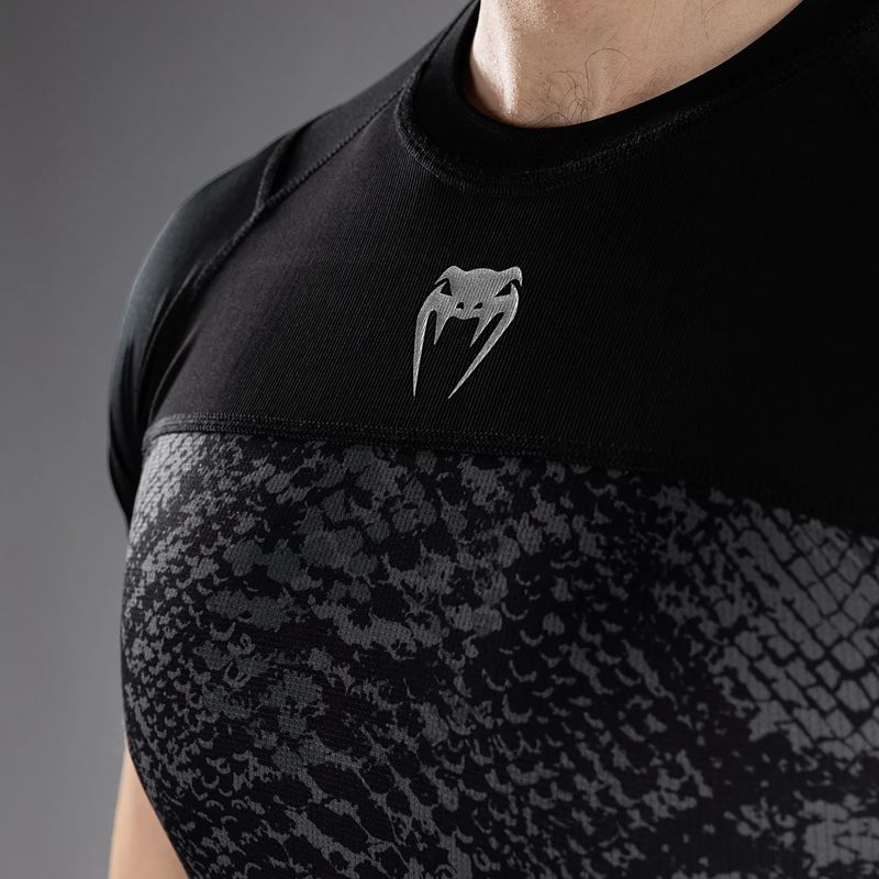 Рашгард чоловічий Venum G-Fit Scales Rashguard black/charcoal grey 5