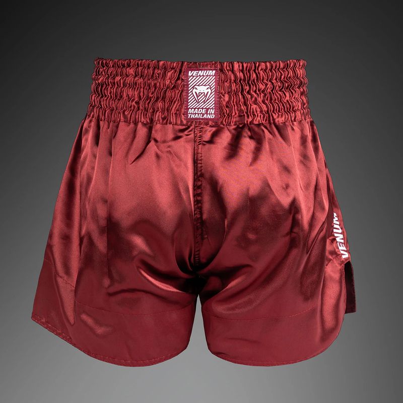 Шорти для тренувань чоловічі Venum Classic Evo Muay Thai burgundy 2