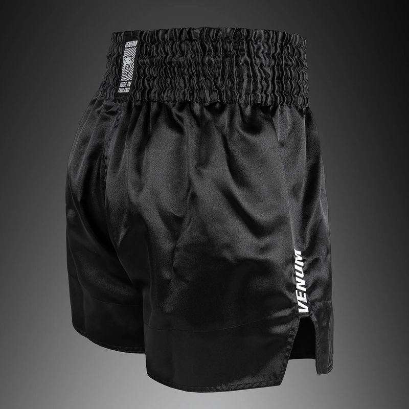 Шорти для тренувань чоловічі Venum Classic Evo Muay Thai black/white 4