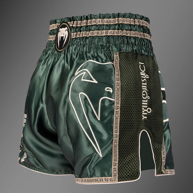 Шорти для тренувань чоловічі Venum x Rajadamnern Muay Thai military green 4