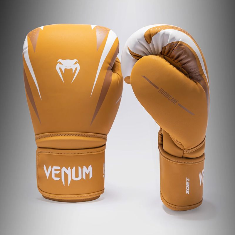 Боксерські рукавиці Venum Hurricane Boxing havana/white 2