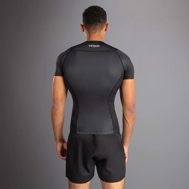 Рашгард чоловічий Venum No Gi Rashguards black/silver grey 3