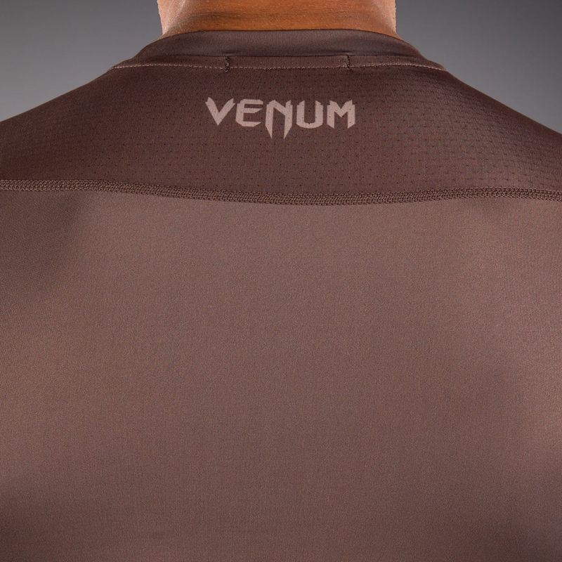 Рашгард чоловічий Venum No Gi Rashguards chocolate brown 6