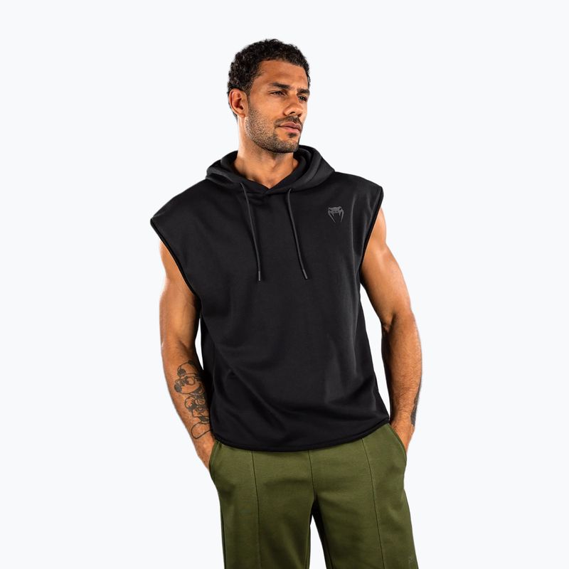 Кофта чоловіча Venum Divide Sleeveless Hoodie black