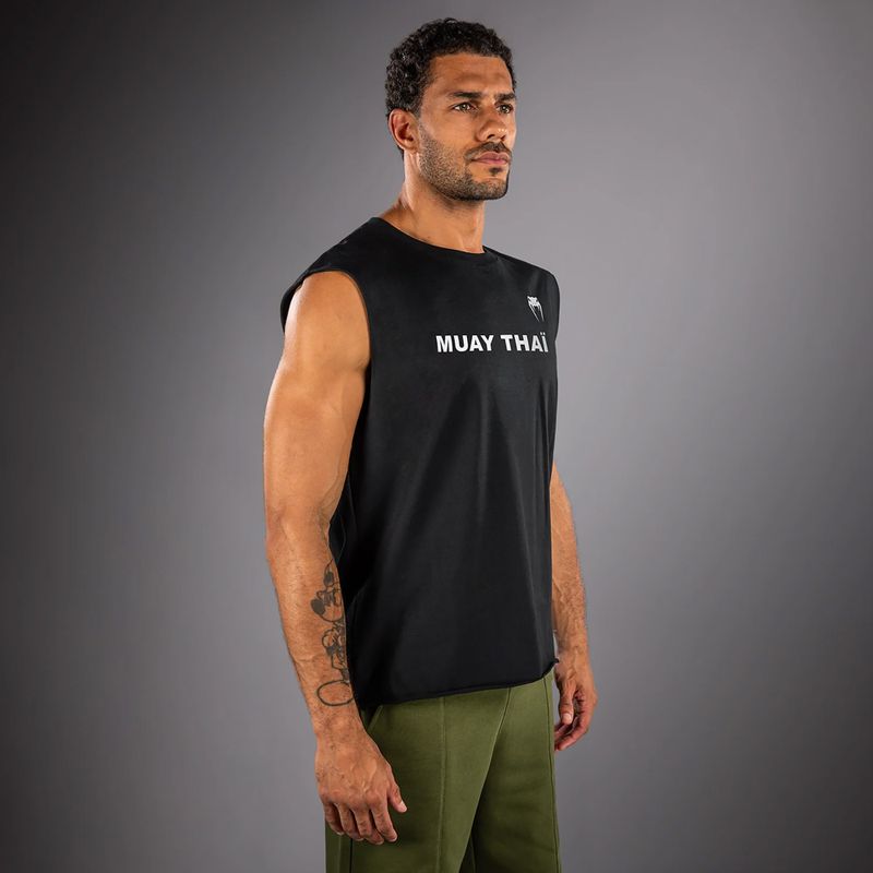 Чоловіча футболка Venum Muay Thai VT black 4