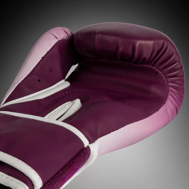 Рукавиці боксерські жіночі Venum Iris Boxing plum/white 5