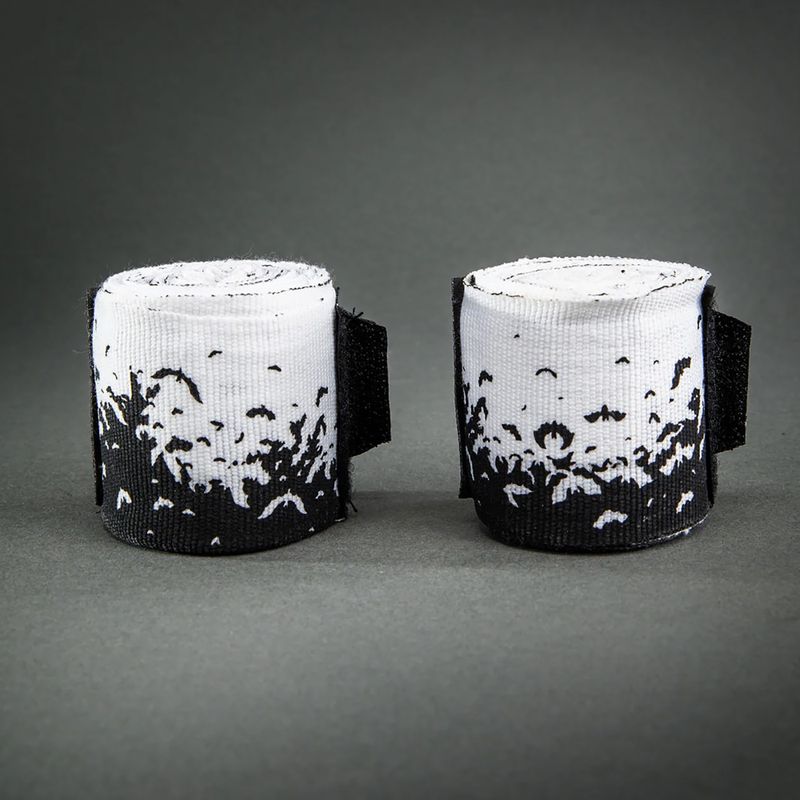 Бинти боксерські Venum Bats Night Handwraps 250 см black/white 2