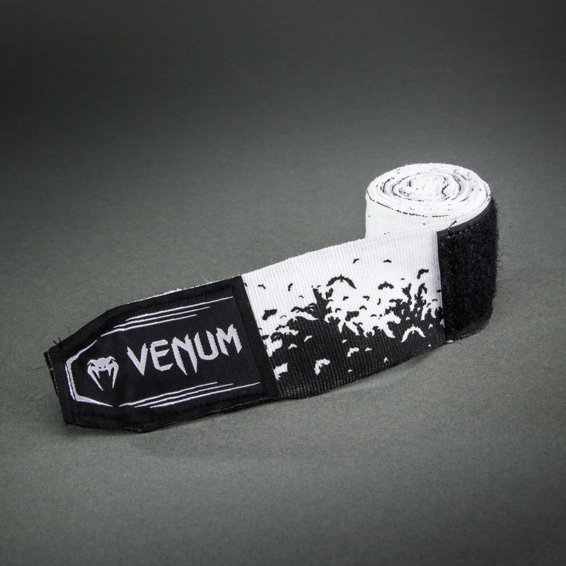 Бинти боксерські Venum Bats Night Handwraps 250 см black/white 3