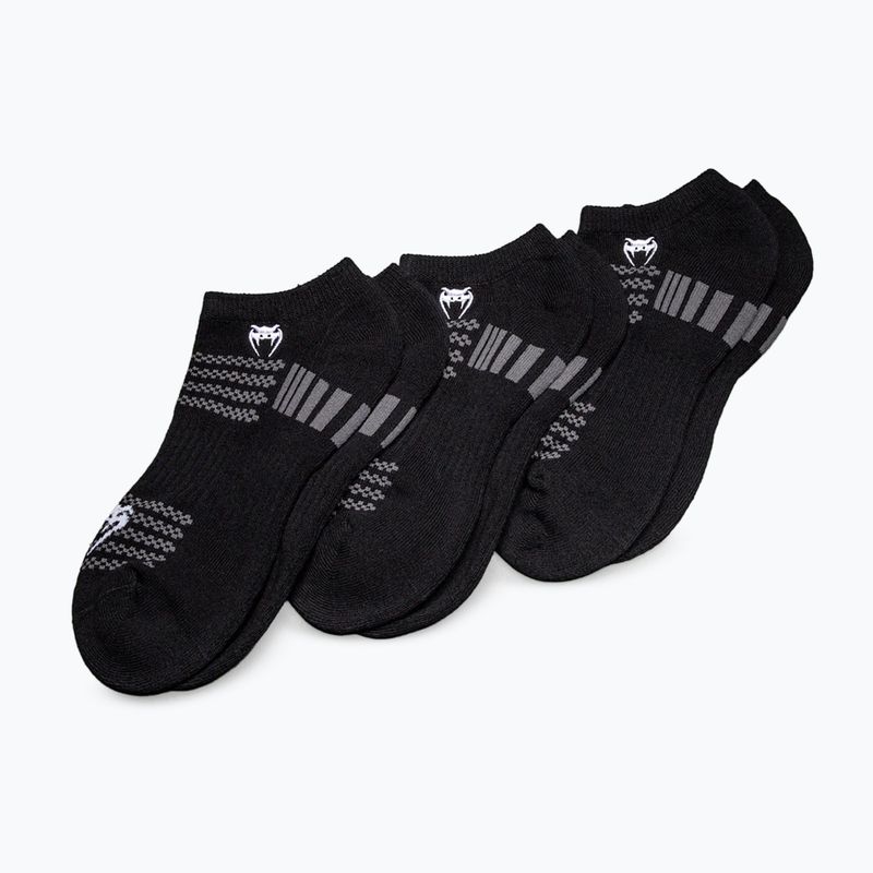 Шкарпетки Venum Vector No-Show 3 пари black/grey 6