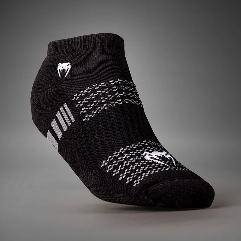 Шкарпетки Venum Vector No-Show 3 пари black/grey 8