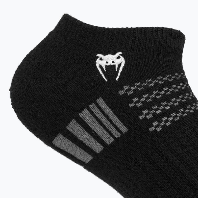 Шкарпетки Venum Vector No-Show 3 пари black/grey 3