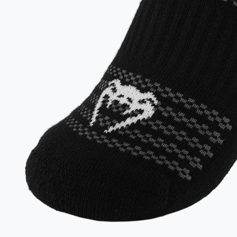Шкарпетки Venum Vector No-Show 3 пари black/grey 4