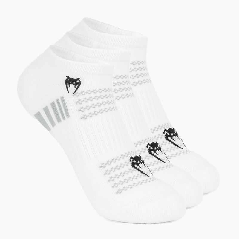 Шкарпетки Venum Vector No-Show 3 пари white/grey